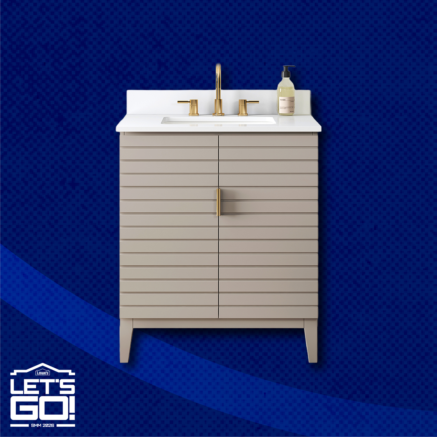 30” Lundy Greige Vanity Combo