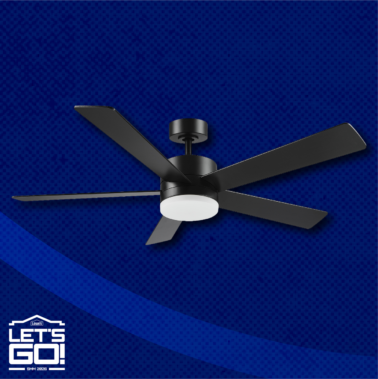Globe Electric Dayton 52in Color Changing Ceiling Fan