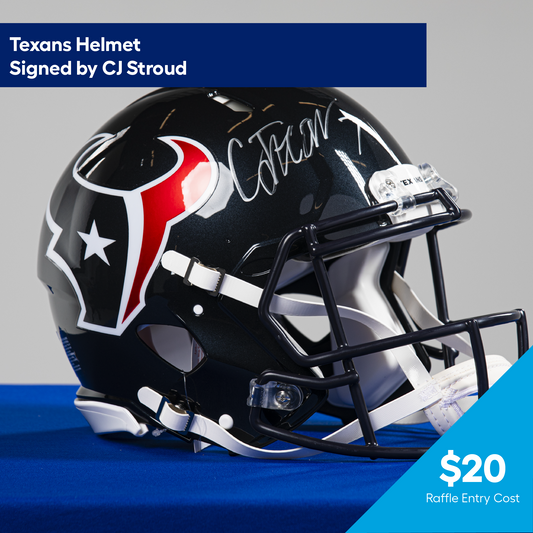 Texans Helmet Signed By CJ Stroud