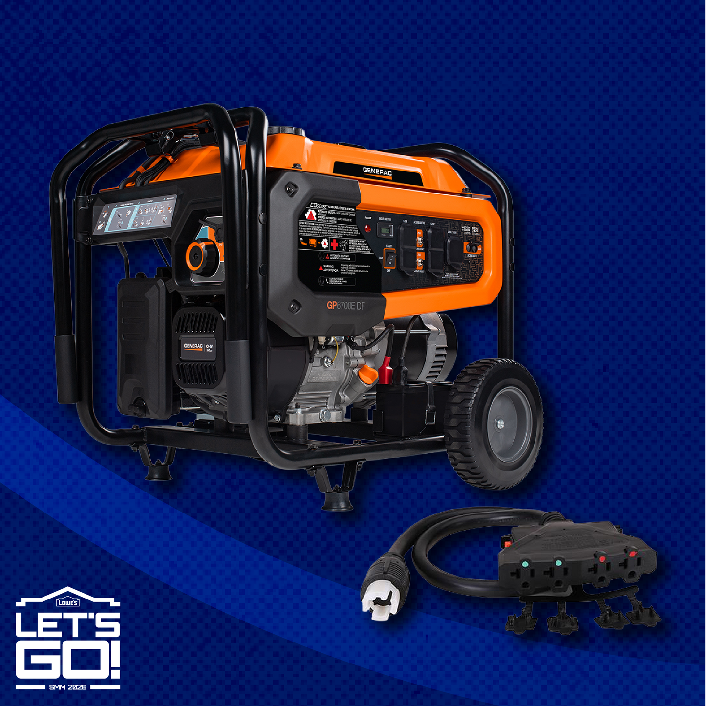 Generac 6700W Dual Fuel 49 State Generator