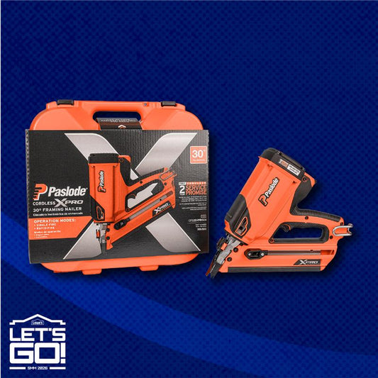 Paslode Cordless XPRO 30° Framing Nailer